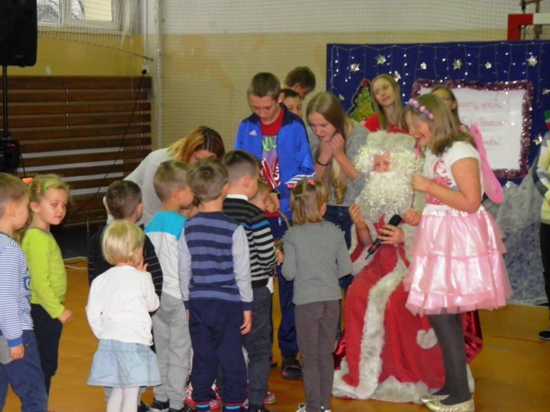 Mikołaj w szkole podstawowej